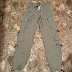 Garage Olive Cargo Pants for Women